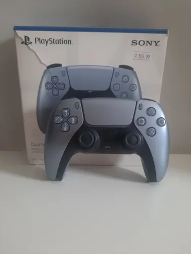 Controle de PS5 prata