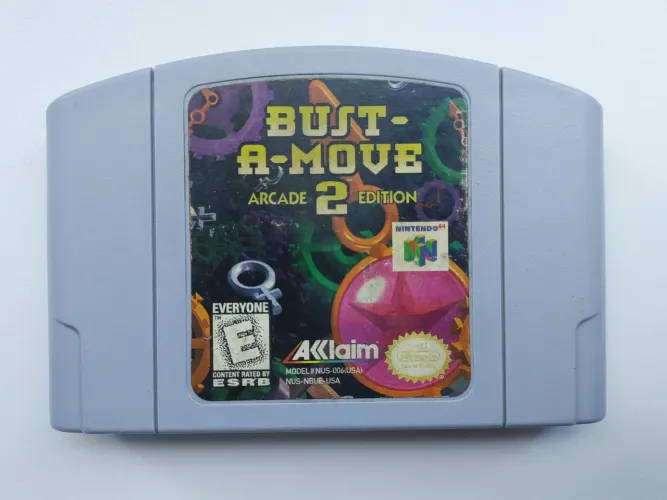 Bust a Move 2 Arcade Edition N64 100% Original Americano