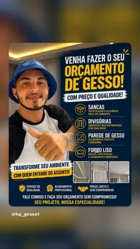 Serviço de gesso