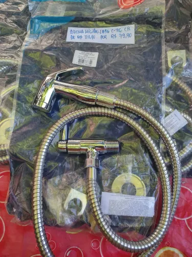 Ducha higiênica forusi junior metal cromado
