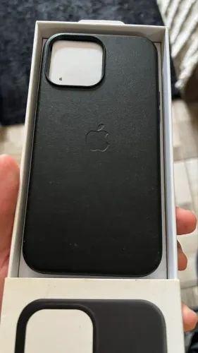 CAPA ORIGINAL APPLE DE COURO 13 PRO MAX