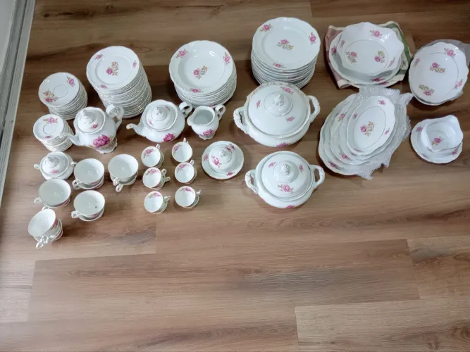 Jogo de Porcelanas Schmidt anos 60 
