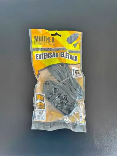 Extensão Elétrica 5 Metros - NOVA FAZEMOS ENTREGAS