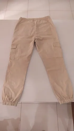 Calça Jeans cargo C&A