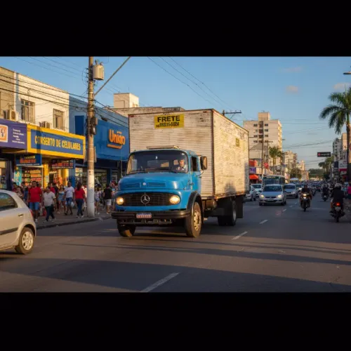 FRETE MUDANÇAS, CAMINHÃO BAÚ EM GOIÂNIA, VILA SUL, JARDIM AMÉRICA E MAIS!