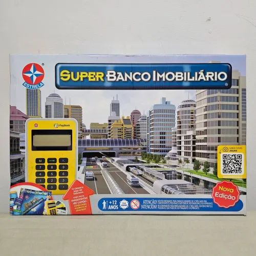 Jogo Super Banco Imobiliário com Maquineta