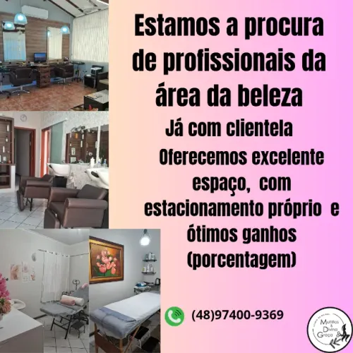 Salão de beleza procura