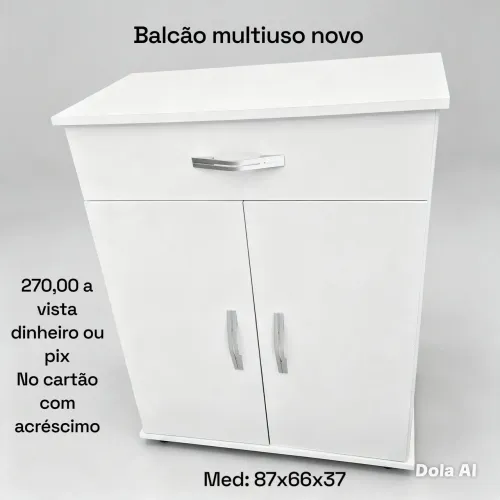 Balcão multiuso novo