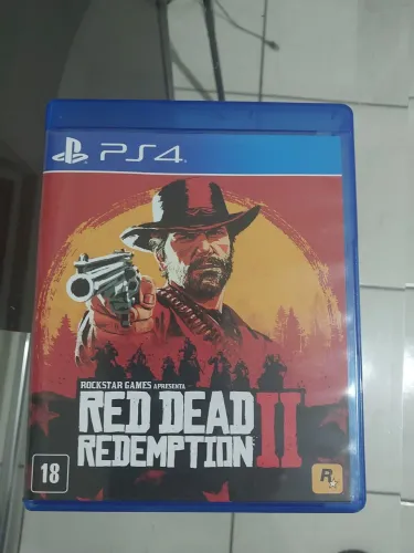 Jogo PS4 Red Dead II Redenption 2 cds estado de novo