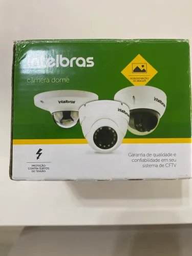 Câmera nova na caixa Intelbras VHD3220 Dome c/ Áudio