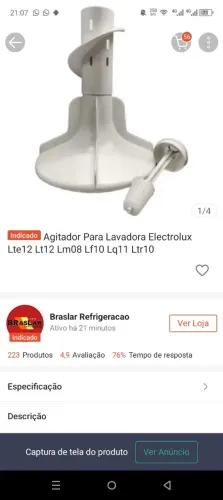 Agitador Eletrolux