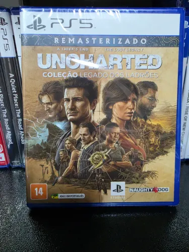 Uncharted Coleção Legados dos Ladrões Lacrado