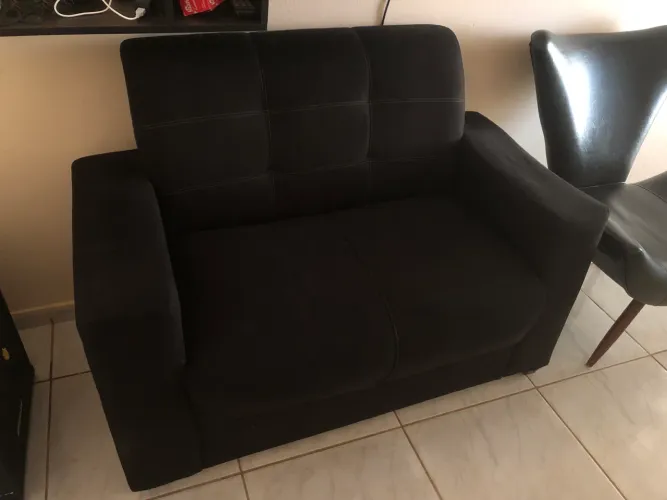 Sofá preto