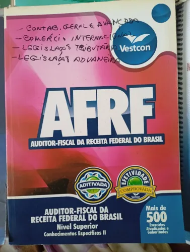 Apostilha concurso AFRF