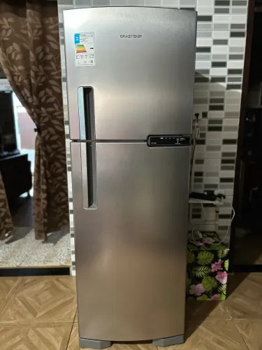 Geladeira Brastemp inox