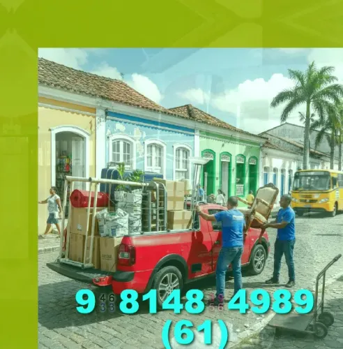 Frete é aqui! Mudanças rápidas e seguras para você! Contate já: 61?9?9418?9891