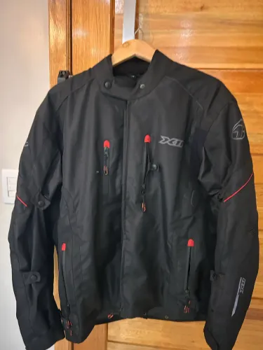 Jaqueta motociclista masculino