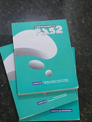 Kit de Livros Treinamento PAS 2 UnB (Pré PAS)