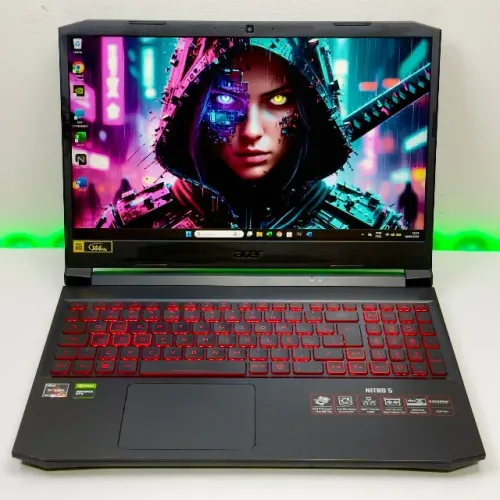 Notebook GAMER Nitro 5: Ryzen 7 | GTX 1650 | 16gb RAM | 512gb SSD | Tela Full HD 144Hz