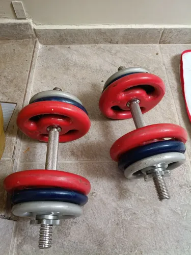Anilhas musculação