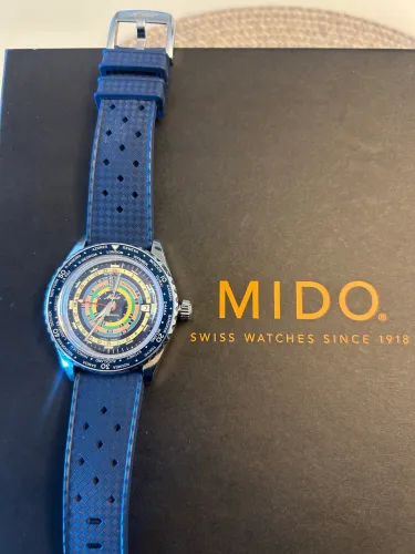 MIDO OCEAN STAR DECOMPRESSION WORLDTIME GMT AUTOMATIC (Edição limitada!)