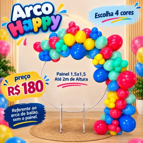 Arco de Balões Personalizado para Festas | A partir de R$ 30
