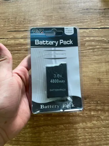 Kit Bateria Psp Slim + Fonte Alimentação