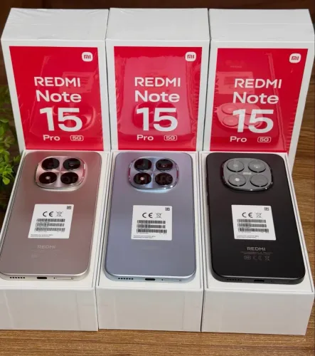 Celular Xiaomi Redmi Note 15 Pro 5g 512GB 08GB RAM 6580 Bateria 200MP Câmera 
