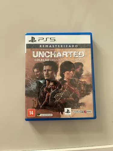Uncharted: Legado dos Ladrões PS5 (Mídia Física)