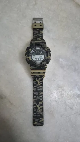 Relógio masculino CASIO G-shock GD-120CM camuflado