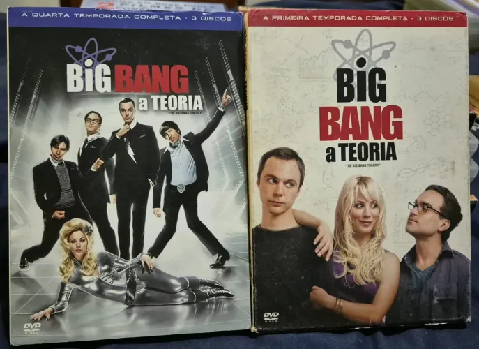 Big Bang Theory DVD LOTE ( leia com atenção)