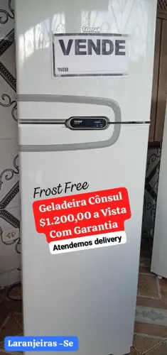 GELADEIRA CÔNSUL FROST FREE SEMINOVA