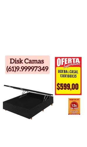 Box baú casal