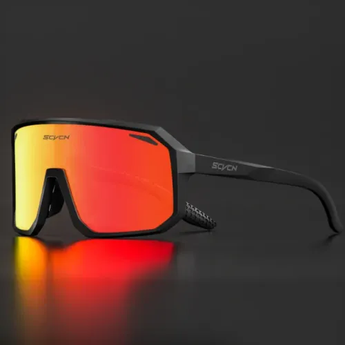 Óculos SCVCN Ciclismo Profissional UV400 Leve para Corrida, Bike e Beach Tennis