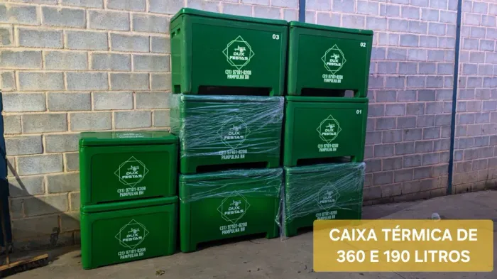 Caixa térmica para eventos 