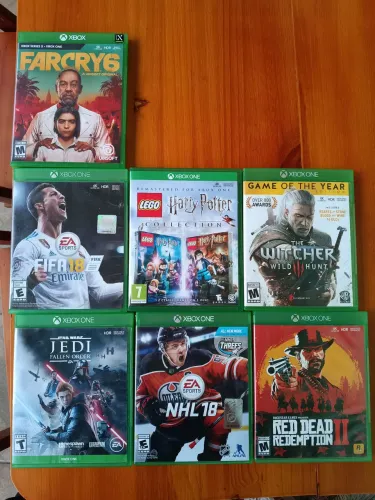 Lote jogos Xbox one