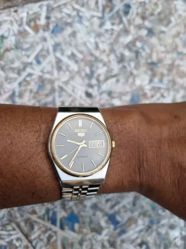 Relógio Seiko 5 Automático Vintage ano 1986