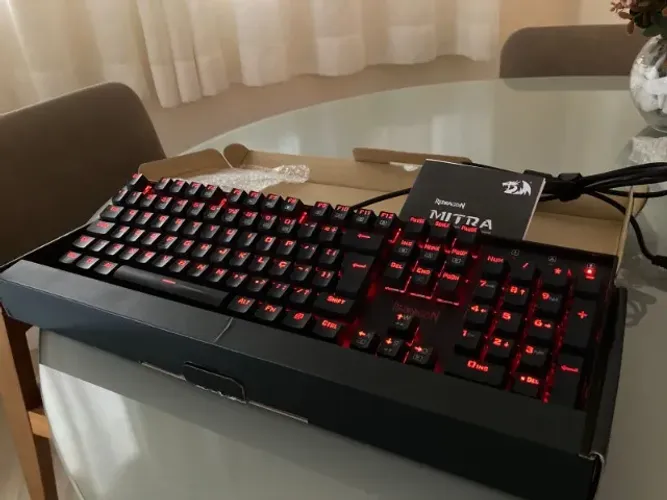 Teclado Mecânico Redragon Mitra K551 - Switch Red