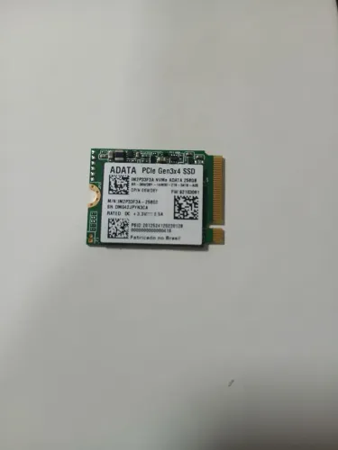 SSD Nvme Adata 256gb PCie Gen3x4 M.2 2230