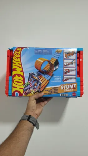 PISTA HOT WHEELS STUNT - LACRADA - GARANTIA - NOTA FISCAL