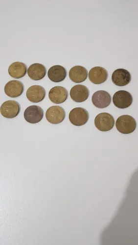 Lote de moedas dez centavos Getúlio vagas