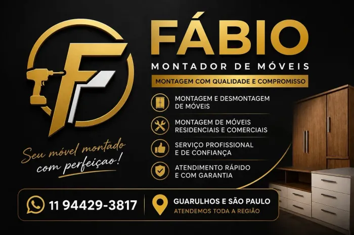 Montandor de móveis serviços em geral
