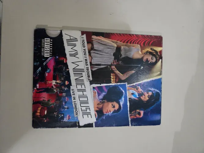 DVD Amy Winehouse - I Told You I Was Trouble (Live In London) Raridade fã
