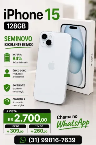 Vende-se iPhone 15
