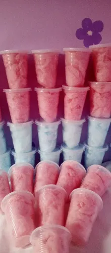 Deliciosos algodão doce 