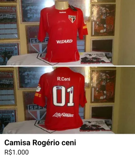 Camisa Rogério ceni de treino 