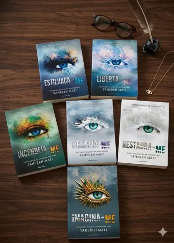 Saga ESTILHAÇA -ME (6 livros) por R$ 100