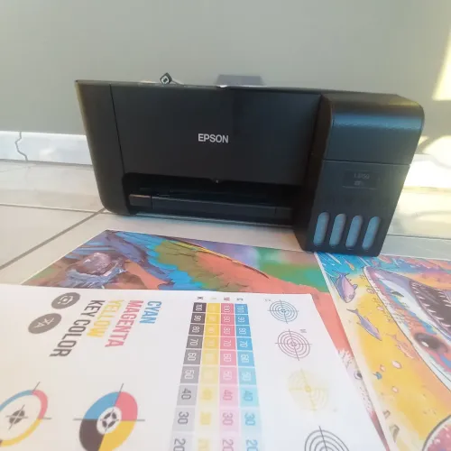 Impressora Epson completa ,multifuncional wifi