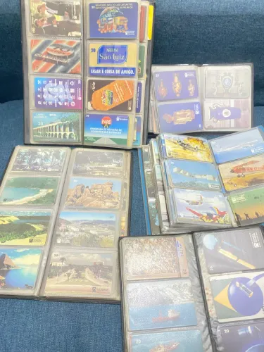Cartões Telefônicos Antigos Telerj/Telebrás - Colecionadores - R$ 20 cada