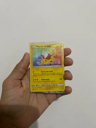 Cata de Pokémon,pikachu do ash lacrada